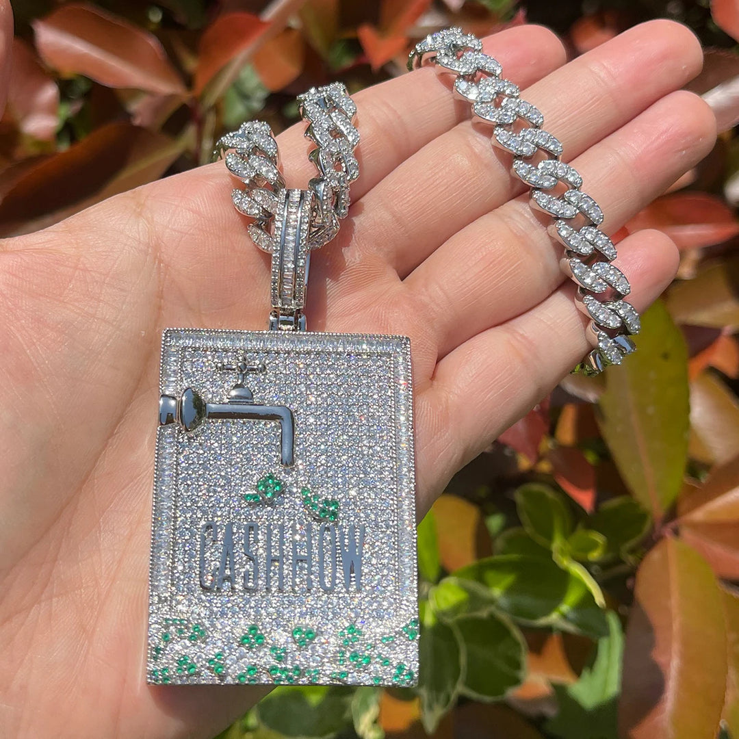 DUBSS - Iced Out Creative Cash Pendant