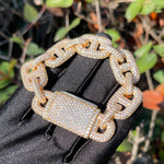 Load image into Gallery viewer, DUBSS - Iced Out Coffee Bean Cuban Bracelet
