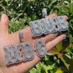 Load image into Gallery viewer, DUBSS - Custom Semi-Bubble Letter Pendant
