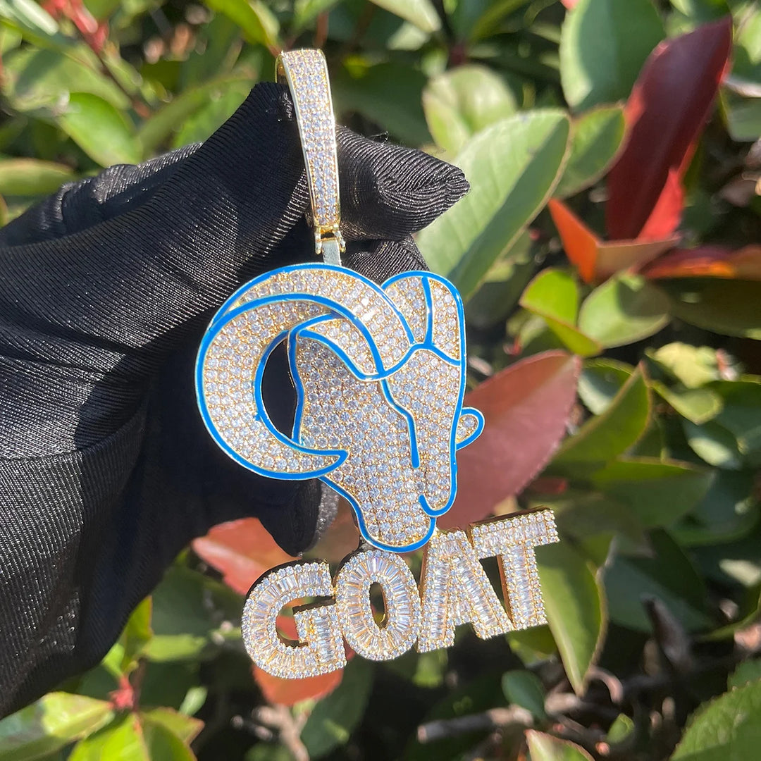 DUBSS - Iced Out The Goat Pendant