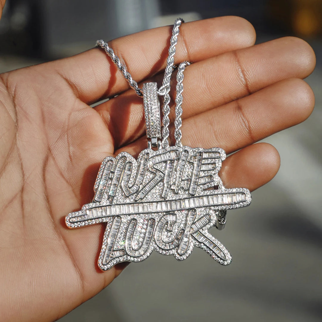 DUBSS - Iced Out Hustle Luck Necklace