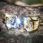 Load image into Gallery viewer, DUBSS - 7mm Iced Stand Out Earrings
