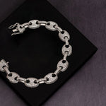 Load image into Gallery viewer, DUBSS - 12mm Iced Cuban Champ Bracelet
