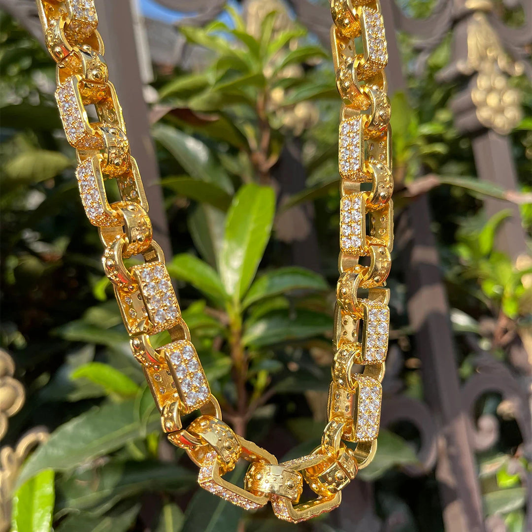 DUBSS - Ornate Patterned Belcher Chain