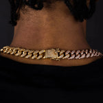 Load image into Gallery viewer, DUBSS - Iced Out Multi Color Miami Cuban Chain
