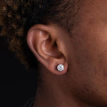 Load image into Gallery viewer, DUBSS - 7mm Iced Stand Out Earrings
