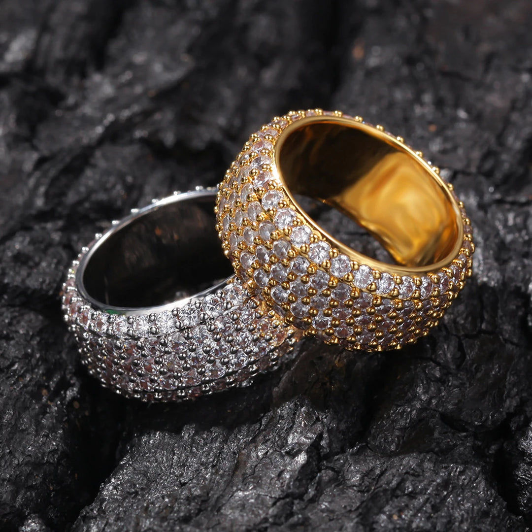 DUBSS - 8mm Iced Out Pave Ring