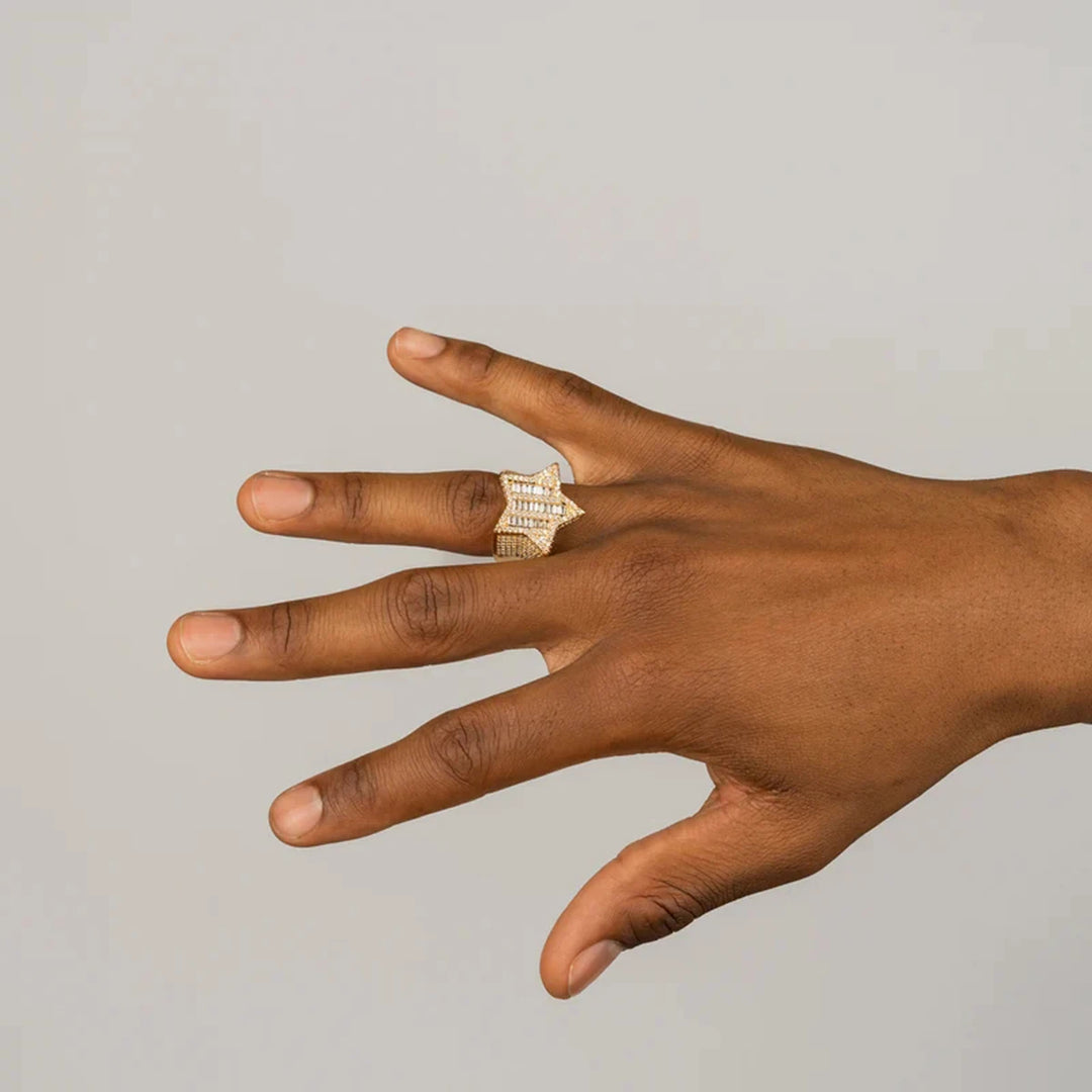 DUBSS - Teens Baguette Star Ring