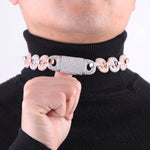 Load image into Gallery viewer, DUBSS - 20mm Iced Out Number 8 Cuban Chain
