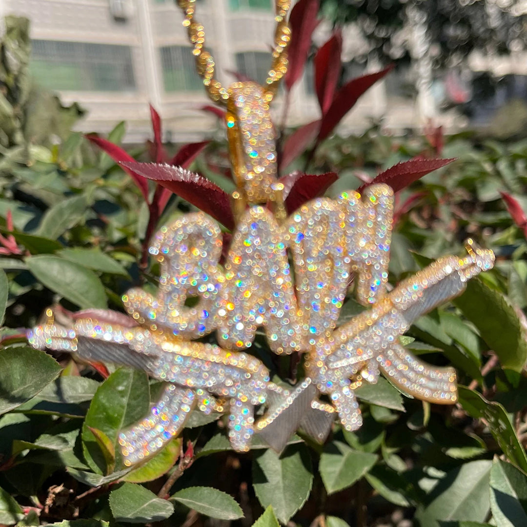 DUBSS - Iced Out Baby Gun Pendant