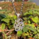 Load image into Gallery viewer, DUBSS - Iced Out Pendant No Days Off  Pendant
