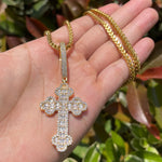 Load image into Gallery viewer, DUBSS - Miracle Baguette Cross Pendant
