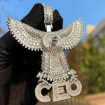 Load image into Gallery viewer, DUBSS - Iced Out Big Eagle CEO Pendant
