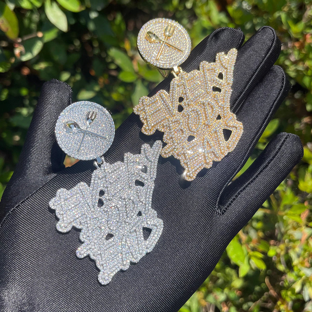 DUBSS - Iced Out Every Body Eats Pendant