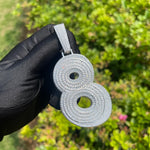 Load image into Gallery viewer, DUBSS - Iced Out Number 8 Pendant
