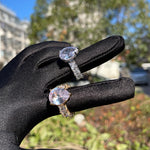 Load image into Gallery viewer, DUBSS - Iced Out Heart Rings
