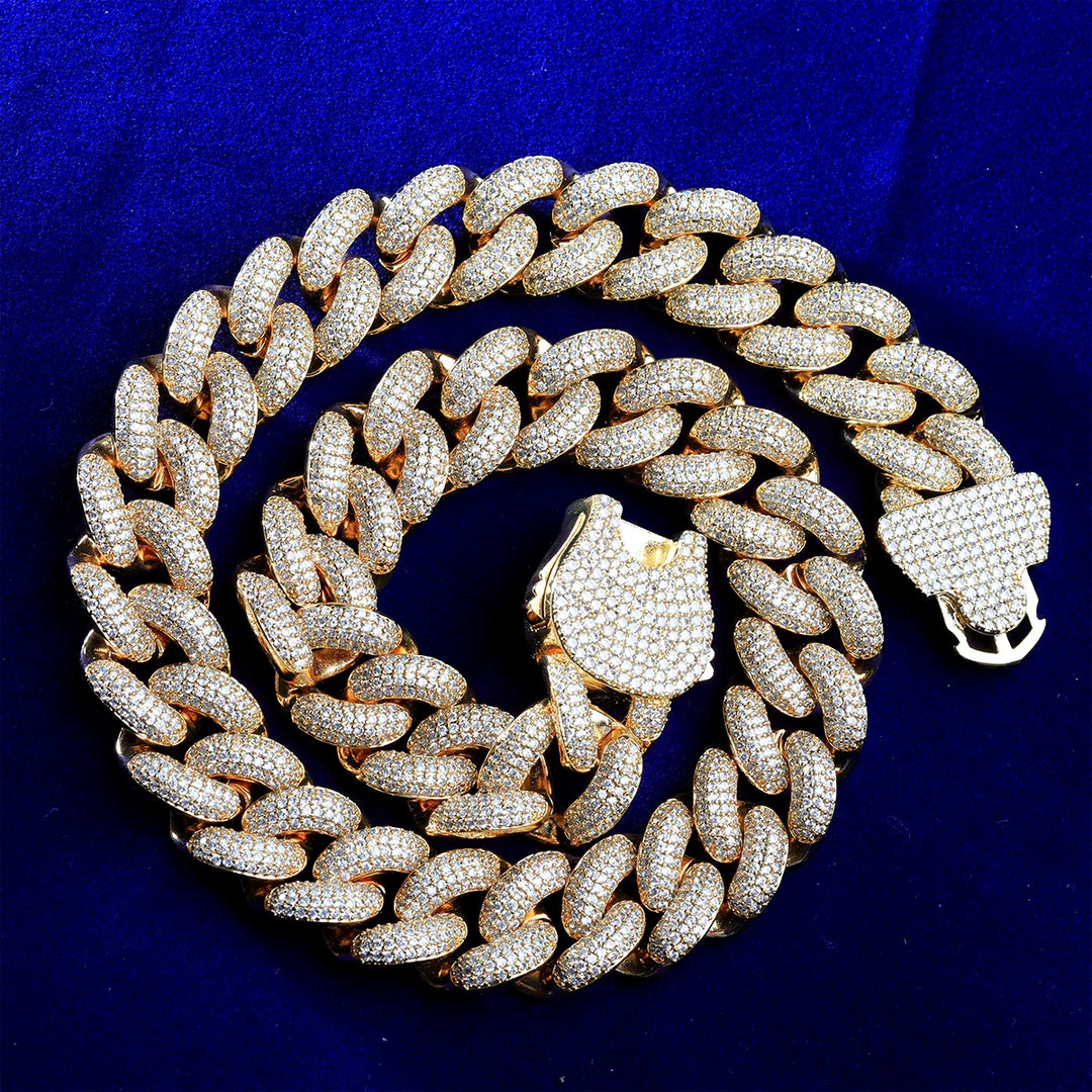 DUBSS - 18mm Iced Out Cuban Chain