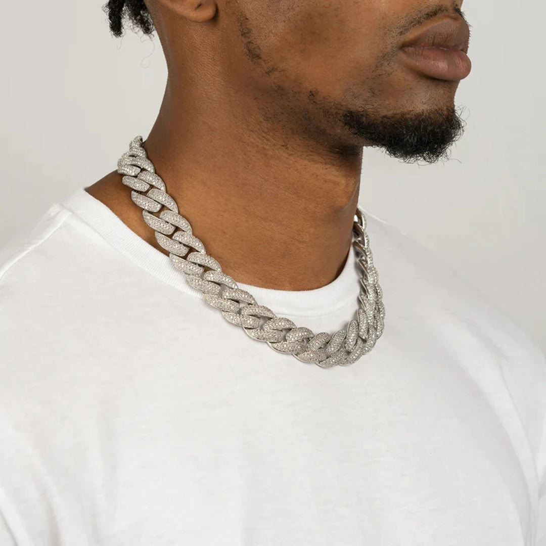 DUBSS - 20mm Iced Out Miami Cuban Chain