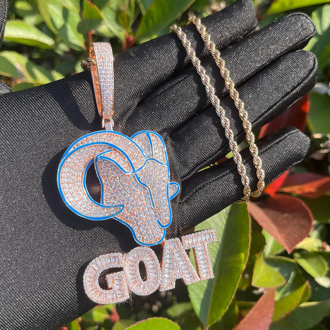 DUBSS - Iced Out The Goat Pendant