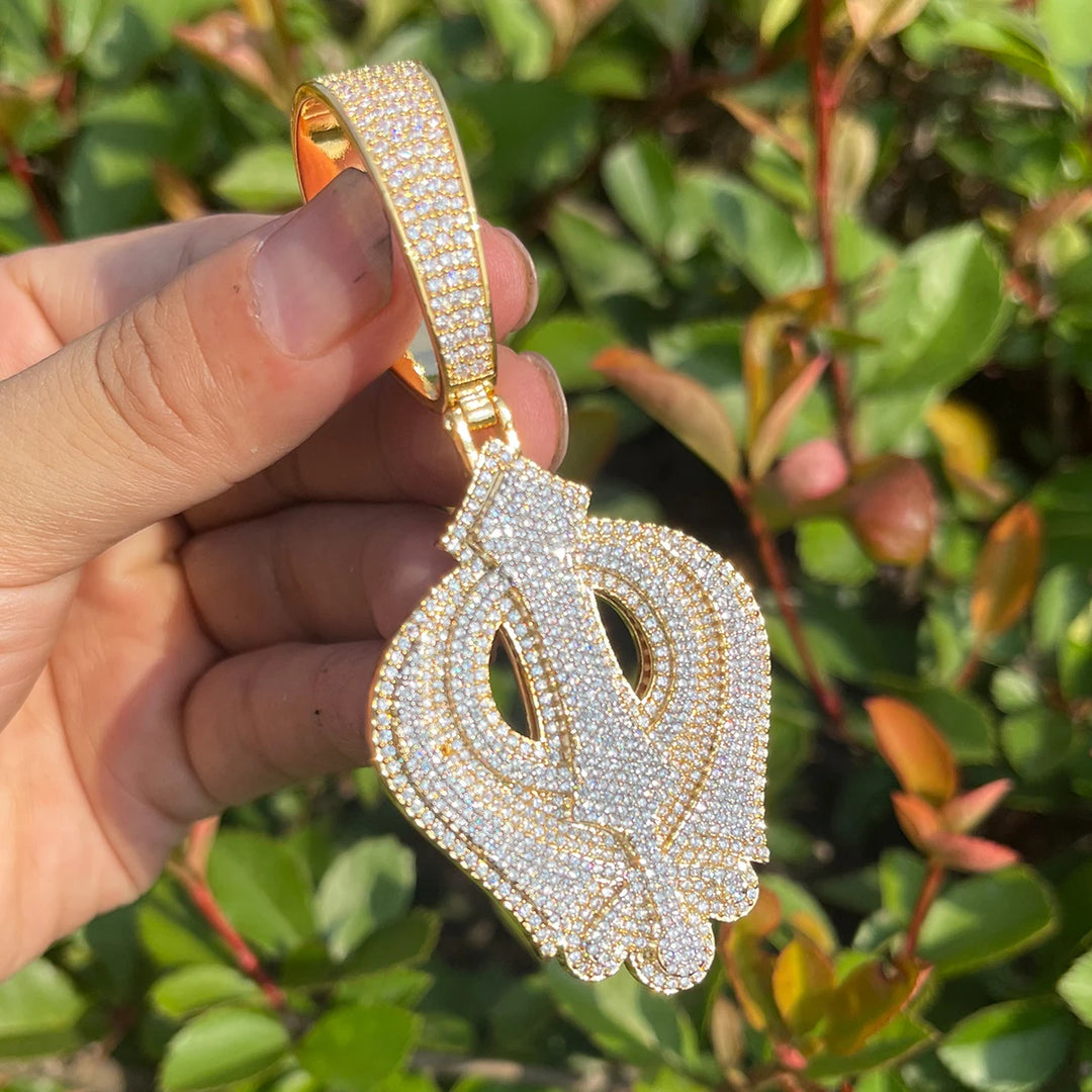 DUBSS - Iced Out The River of Luts Pendant