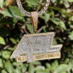 Load image into Gallery viewer, DUBSS - Iced Out All About Loyalty Pendant
