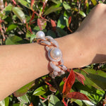 Load image into Gallery viewer, DUBSS - Iced Out Pearl Cuban Bracelet
