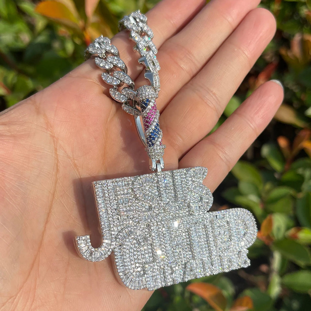 DUBSS - Iced Out Jesus Gifted Hands Pendant