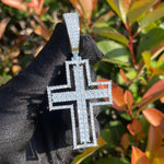 Load image into Gallery viewer, DUBSS - Iced Out Hollow Cross Pendant
