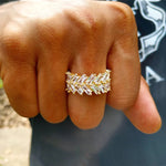 Load image into Gallery viewer, DUBSS - 2 Row Baguette Ring
