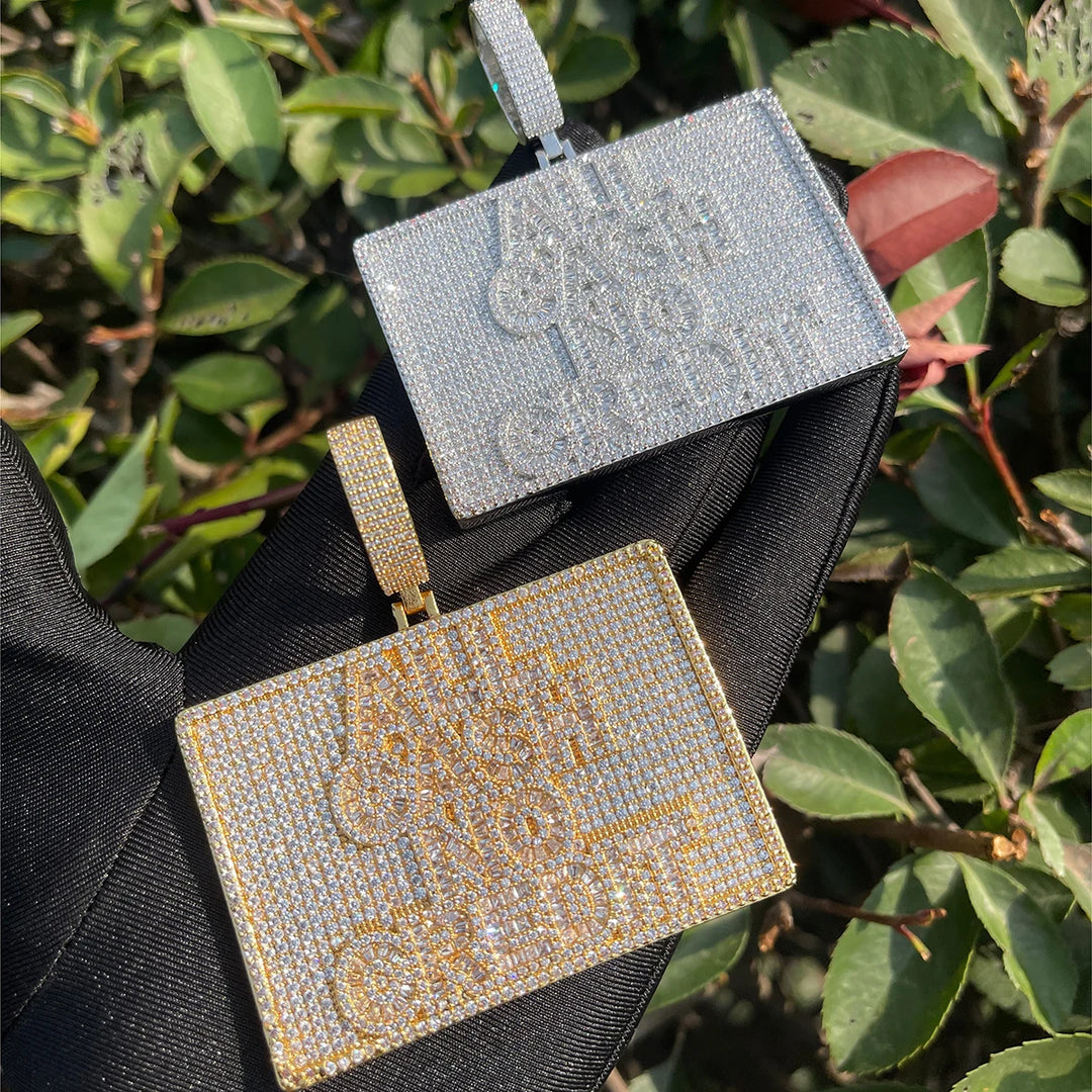 DUBSS - Iced Out All Cash No Credit Pendant