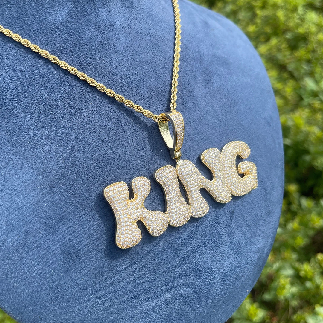 DUBSS - Custom Blobs Letter Pendant