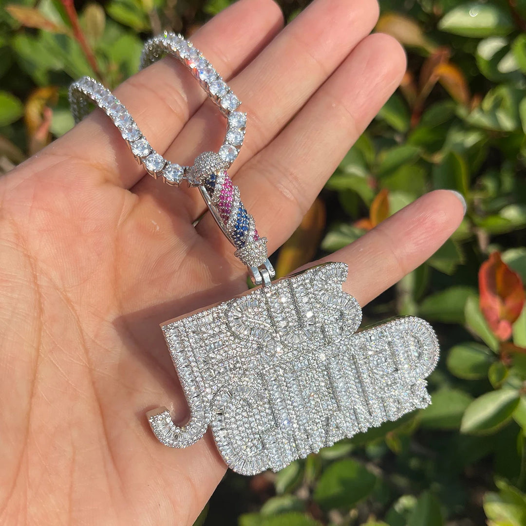 DUBSS - Iced Out Jesus Gifted Hands Pendant