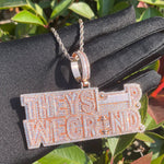 Load image into Gallery viewer, DUBSS - They Sleep Wegrind Pendant
