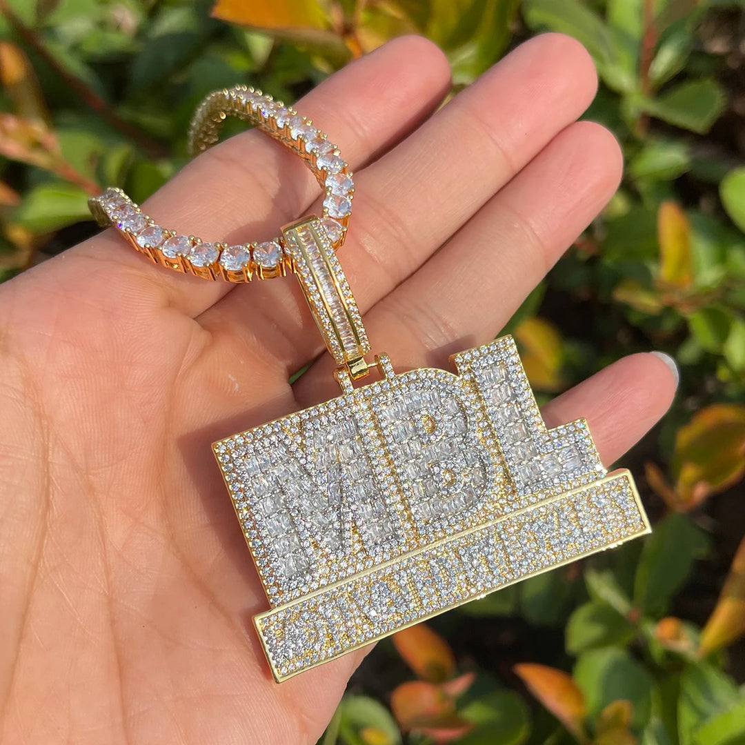 DUBSS - Iced Out Motivated By Loyalty Pendant