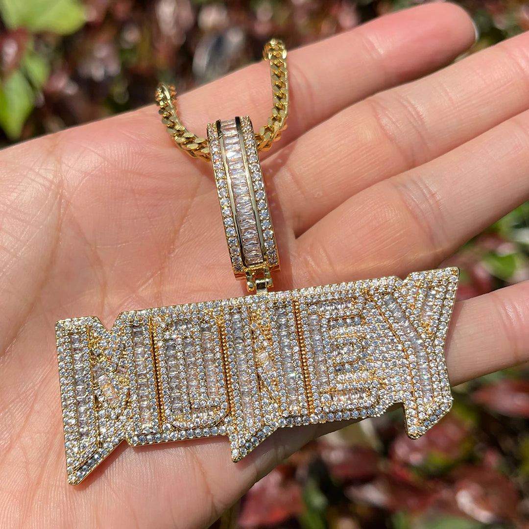 DUBSS - Iced Out Money Pendant