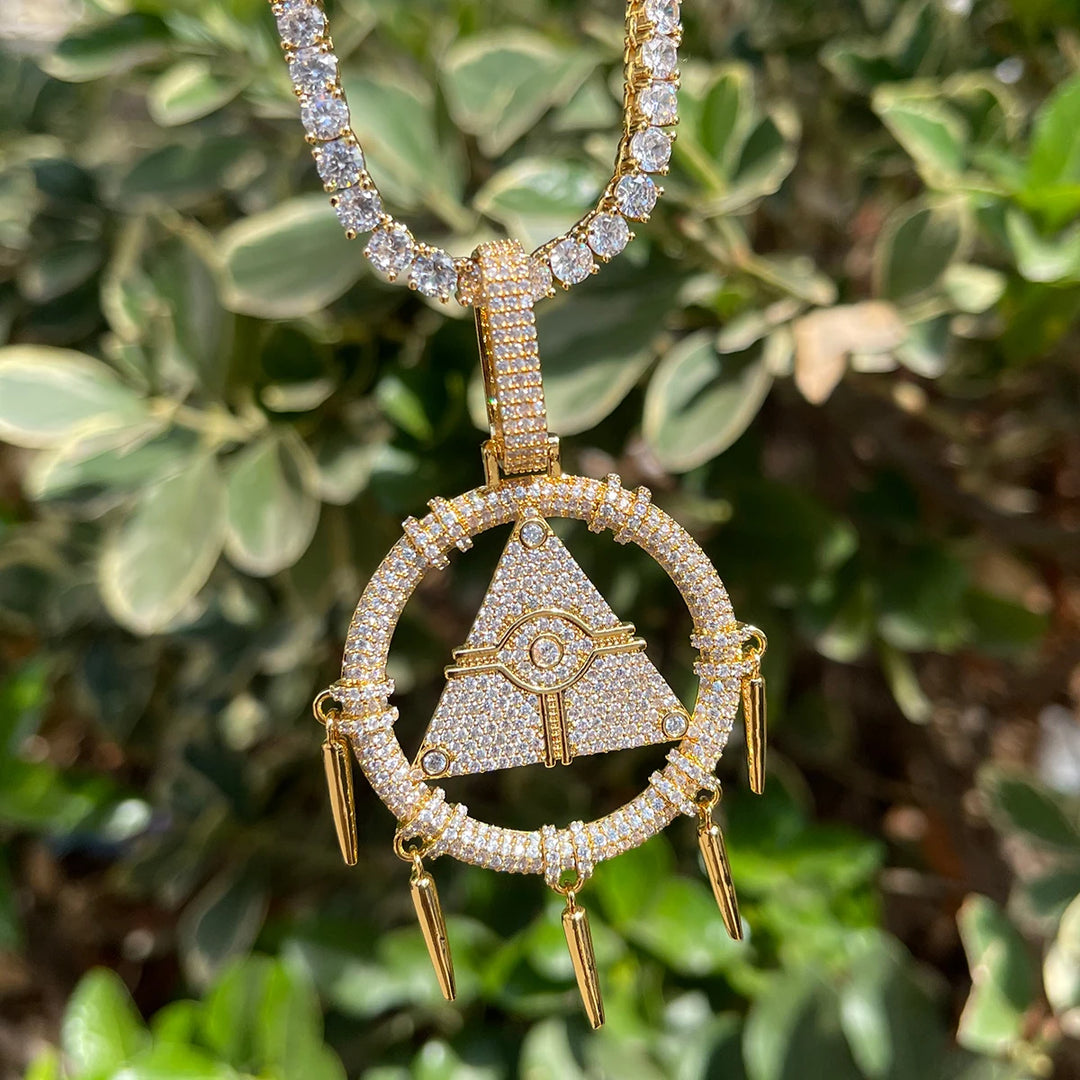 DUBSS - Iced Out Dream Catcher Pendant