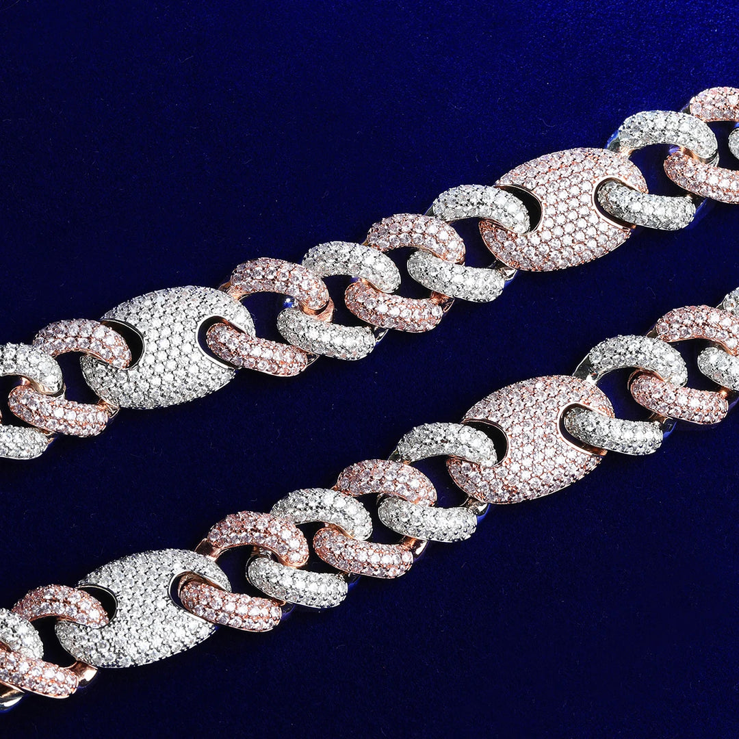 DUBSS - Iced Out Multicolor Cuban Chain