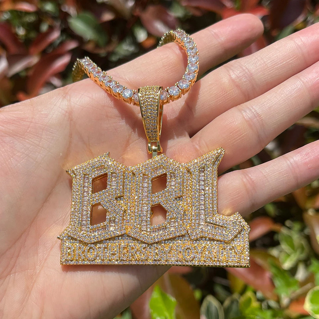 DUBSS - Iced Out Brothers By Loyalty Pendant