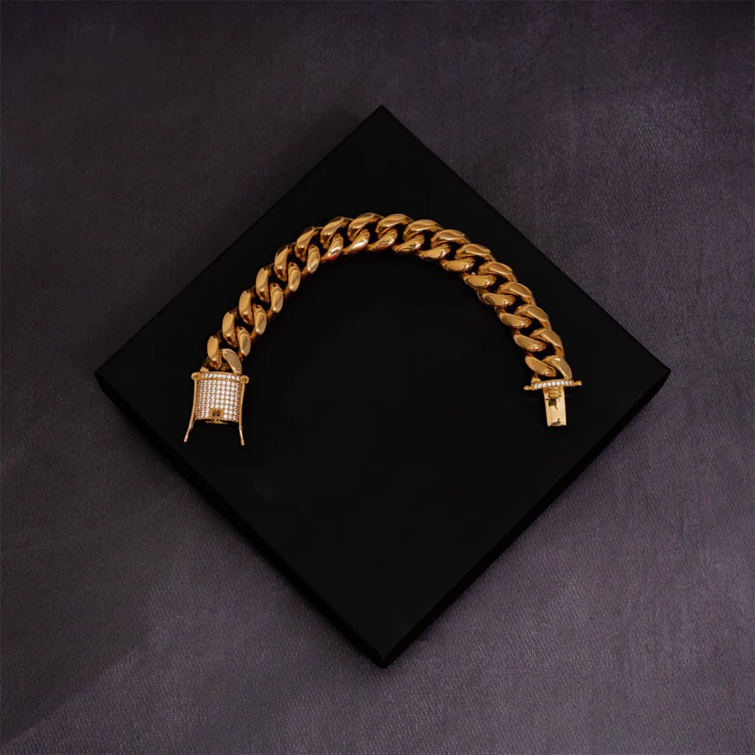 DUBSS - Iced Clasp Cuban Miami Bracelet