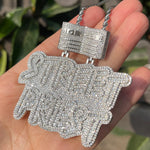 Load image into Gallery viewer, DUBSS - Iced Out Street Priest Pendant
