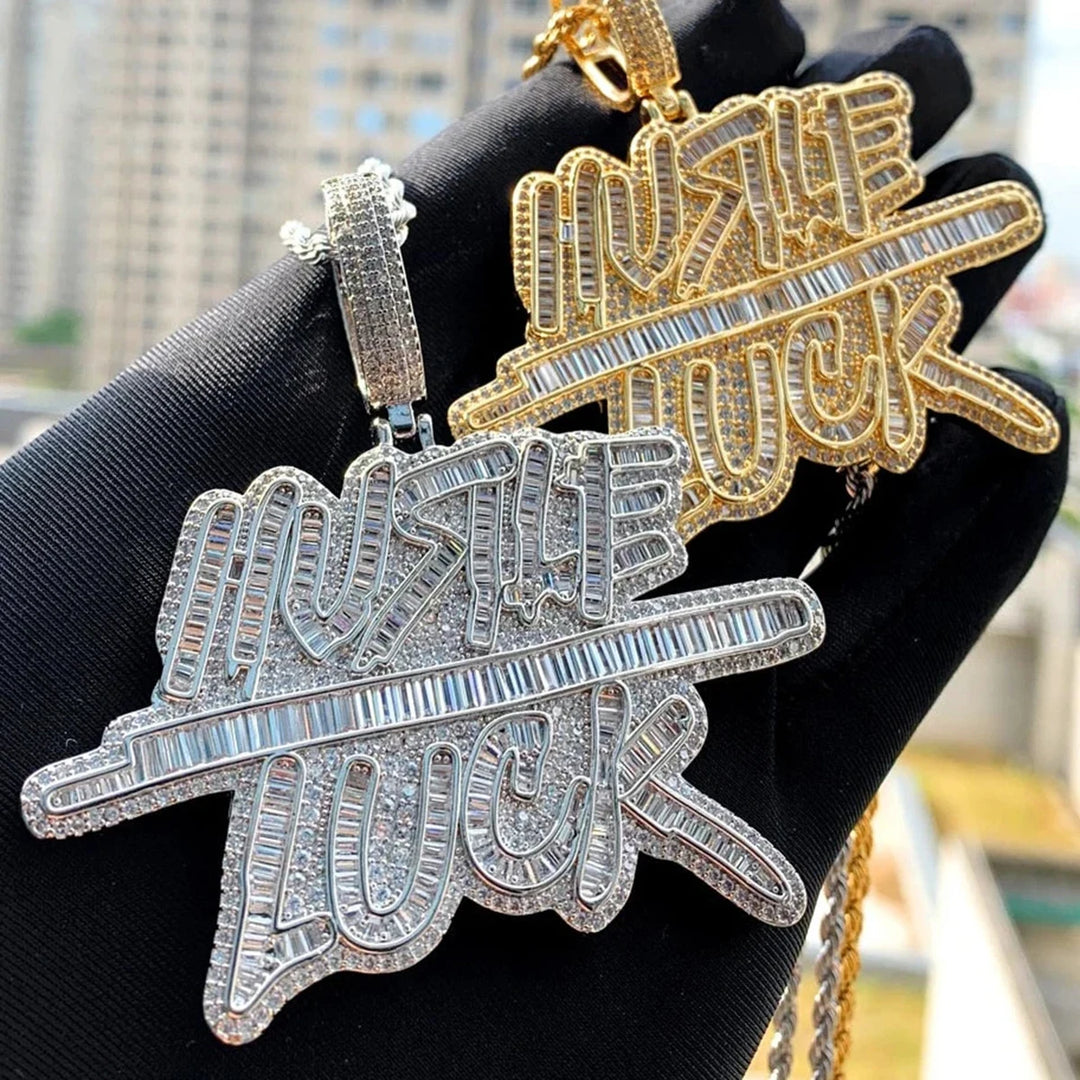 DUBSS - Iced Out Hustle Luck Necklace