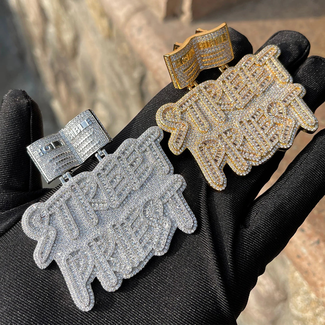 DUBSS - Iced Out Street Priest Pendant