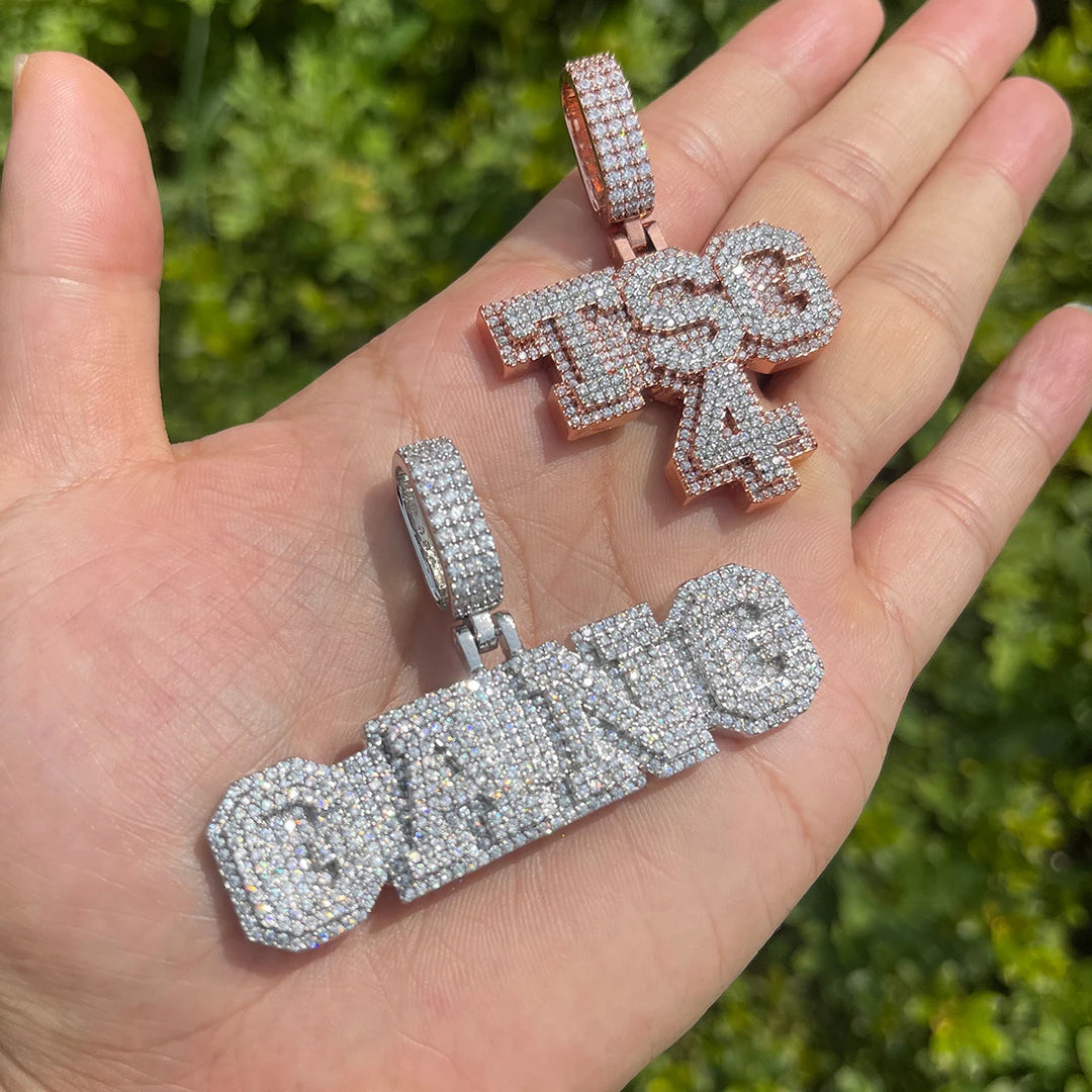 DUBSS - Custom Hasht Letter Pendant