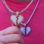 Load image into Gallery viewer, DUBSS - Broken Heart Pendant
