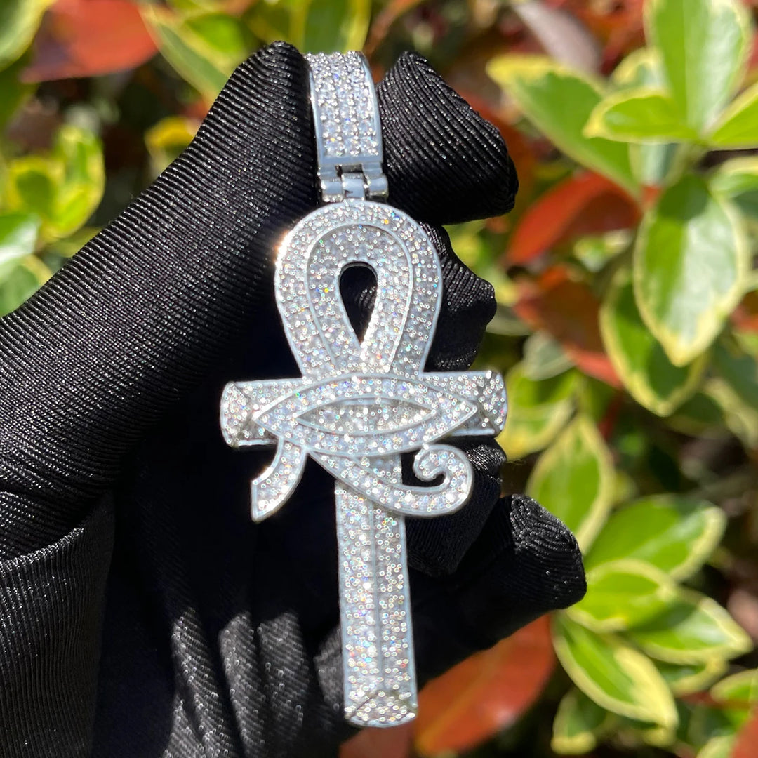 DUBSS - Eye of Horus Ankh Cross Pendant