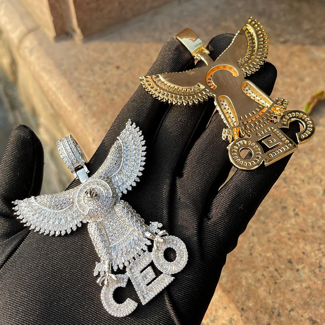 DUBSS - Iced Out Big Eagle CEO Pendant