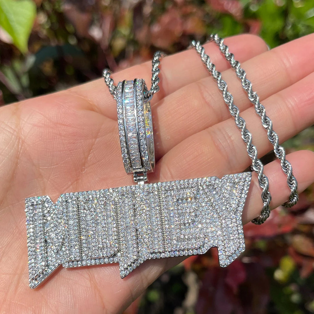 DUBSS - Iced Out Money Pendant