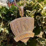 Load image into Gallery viewer, DUBSS - Iced Out All BOUI PAPER Pendant
