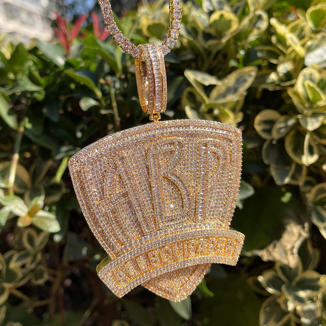 DUBSS - Iced Out All BOUI PAPER Pendant