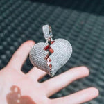 Load image into Gallery viewer, DUBSS - Broken Heart Pendant
